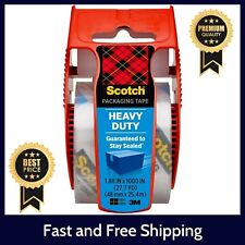 Scotch Heavy Duty Shipping Packaging Tape 1.88 X 27.7 Yds Clear Tape. 1 Roll.