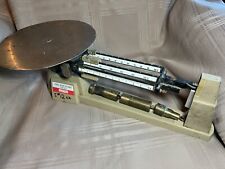 Ohaus Triple Beam Balance Scale 2610g With Large 9 Platform And 3 Weights