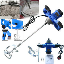 Electric 6 Gear Mixing Drill 3600w Plaster Mortar Mixer M14 Paddle Mixer Stirrer