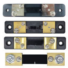 Dc 75mv 10203050100a Current Shunt Resistor For Amp Ammeter Panel Meter