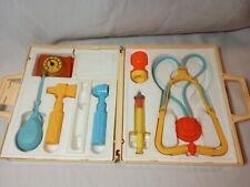 Vintage 1977 Fisher Price Toys Medical Kit Doctor Dr Nurse Play Set