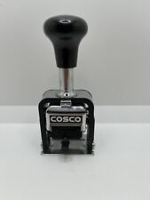 Cosco Automated Numbering Machine Self Inking 612 6 Digits 8 Modes Black Ink