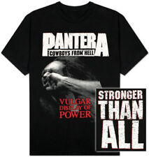New Pantera Stronger Than All Cowboys From Hell Vulgar Display Of Power T-shirt