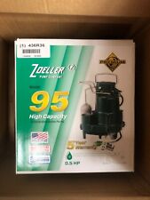 Zoeller 95-0005 Submersible Sump Pump Single Phase 15 Ft Cord Length 115v Ac