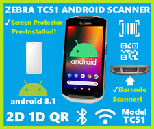 Zebra Tc51 Wireless Android Handheld 2d1dqr Code Barcode Scanner