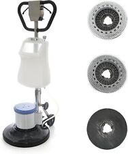 Industrial Floor Polisher Machine With 1 Tank 2 Brushes 1 Pad Holder