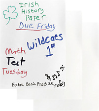 Magnetic White Dry Erase Sheets - Use Dry Erase Markers To Doodle Take Notes M