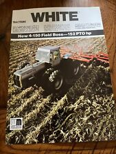 White 4-150 Tractor In French Brochure Fcca