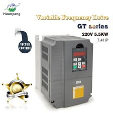 Vfd Vector Control Cnc Variable Frequency Drive Inverter 5.5kw 7.5hp 220v 25a