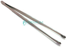 Russian Tissue Forceps 8 Serrated Tweezers Dental Surgical Premium Instruments