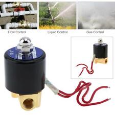 110v Pneumatic Electric Solenoid Valve Air Gas Water Normally Closed 14