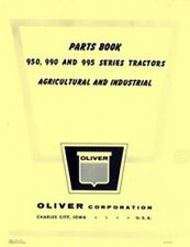 Oliver 950 990 995 Tractor Parts Book Manual List Ol