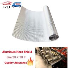 Embossed Aluminum Heat Shield Automotive 20x 28 High Temp Thermal Barrier Us