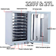 Uv Sterilizer Dental Medical Cleaning Disinfection Cabinet Ozone Sanitizer Box