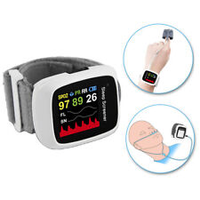 Wrist Pulseoximeter With Alarm Measure Spo2prrespiration Rateoronasal Airflow