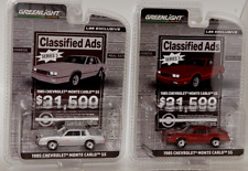 Greenlight Classified Ads Series 3 Exclusive 1985 Chevy Monte Carlo Ss Set Lot