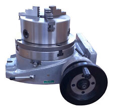 The Adapter And 3 Jaw Chuck For Mounting On A 8 Rotary Table