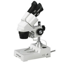 Amscope Se303-p-rk15 10x-30x Stereo Microscope And Rock Collection