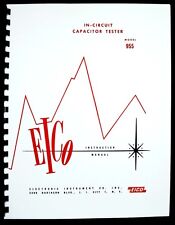 Eico Model 955 In-circuit Capacitor Tester Instruction Manual