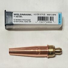 Victor 3-gpn Propane Cutting Torch Tip Natural Gas St2600fc Ca2460 Mt210 Mt204