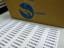 Sensormatic Barcode Label 540 Pcs 5 Sheets Sensormatic Stripe Labels X 540