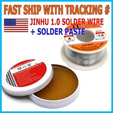 Quality Metal Cased Rosin Soldering Flux Paste Solder Wire Welding Grease 50g