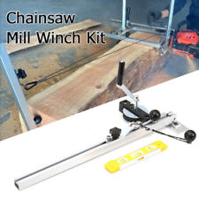 Chainsaw Mill Auxiliary Oiler Winch Kit Manual Tool Wlever Arm Anchor System