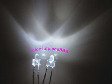 50pcs 2mm White Round Top Led Diodes Water Clear 12000mcd Bright Leds Light New