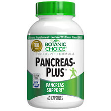 Botanic Choice Pancreas-plus Dietary Supplement 60 Capsules