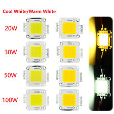 Led Chip 10w 20w 30w 50w 70w 100w High Power Cob Bulb Light 12v 36v Cool White
