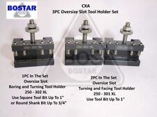 Bostar Cxa Tool Post Oversize Slot Tool Holder 3pc Set