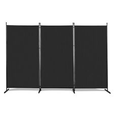 3 Panel Room Divider Folding Privacy Screen Wall Partition Home Office Separator