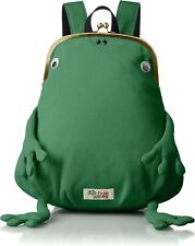 Gym Master Fluke Frog Backpack Clutch Type Mini Size Green Womens Bag Rucksack