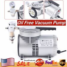 Diaphragm Vacuum Suction Pump Lab Oilless Mute Vacuum Pump 16hp 20-23lmin