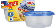 Food Storage Containers - Big Bowl Container - 48 Ounce - 3 Containers