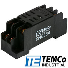 Temco Industrial Socket 10 Amps 8 Pin For Ice Cube Relays Ly2 Format