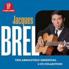 Jacques Brel - The Absolutely Essential 3 Cd Collection New Cd