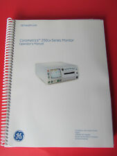 Ge Corometrics 250 Cx Series Maternal Fetal Monitor Operators Manual 2036946-0