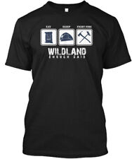 New Wildland Firefighter Tee T-shirt Made In The Usa Size S To 5xl