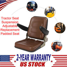 Tractor Seat Suspension Adjustable Replacement Padded Seat For Fordnew Holland