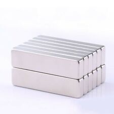 10pcs 40x10x5mm Strong Ndfeb Magnet Rare Earth Permanent Magnet Rectangle Magnet