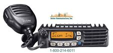 New Icom Ic-f6021 Uhf 400-470 Mhz 45 Watt 128 Channel Two Way Mobile Radio