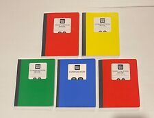 Composition Notebooks Wide Ruled 5-pack Solid Colors May Vary New