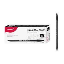 Monami Plus Pen 3000 Felt Tip Pens Fine Point 0.4mm Fine Liner Writingjourna...