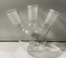 Pyrex Glass 250ml 2440 Joints Vertical 3-neck Round Bottom Flask