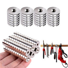 Countersunk Permanent Magnet Fastener Magnets Disc Countersunk Magnets With Hole