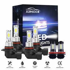 For Honda Accord 2006-2012 Led Projector Headlights Kit Hilowfog Lamps Bulbs