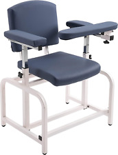 Comfortable Lab Draw Chair For Lab Spa And Treatment Room Blue Normal