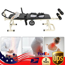 Cervical Spine Lumbar Traction Bed Therapy Massage Body Stretching Device
