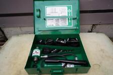 Greenlee 7310 12 To 4 Inch Hydraulic Knock Out Punch And Die Set 7
